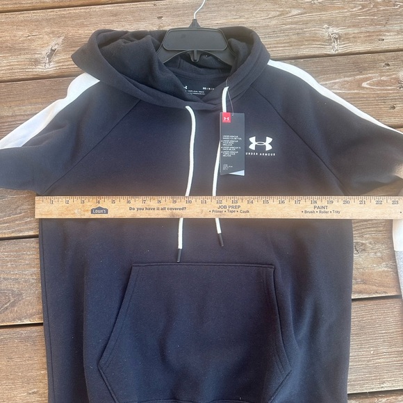 Under Armour women’s black hoodie jacket size M - Picture 10 of 11